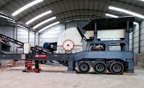 輪胎移動(dòng)破碎站